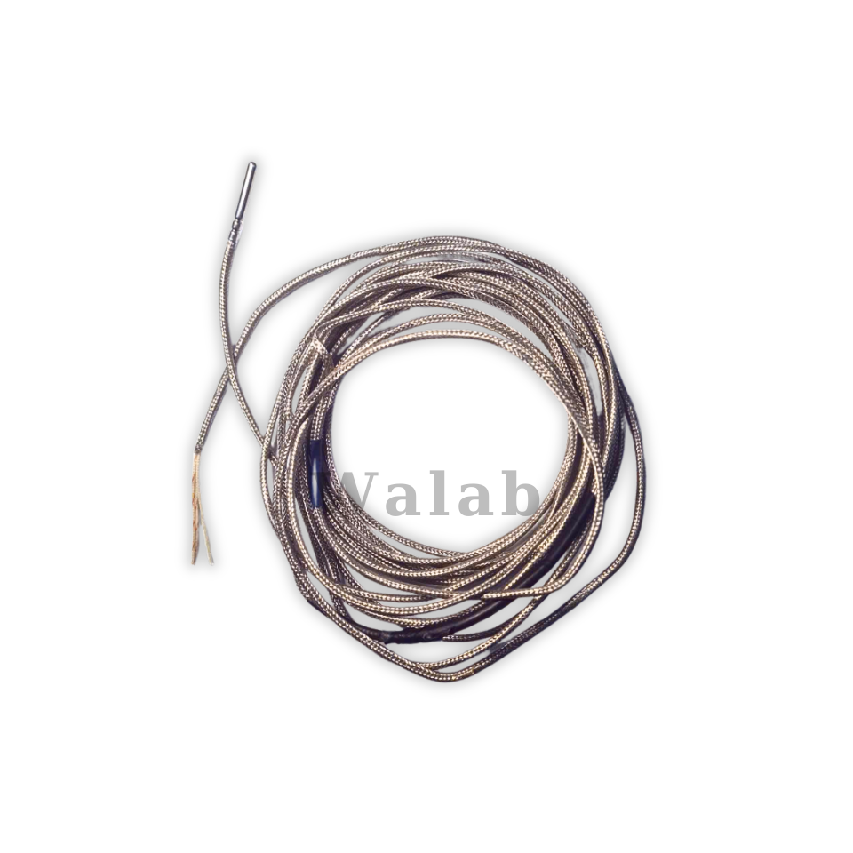 Temperature PT100 OD4mm L5m (Thiết bị đo nhiệt độ thân đo 4mm, độ dài dây 5m)