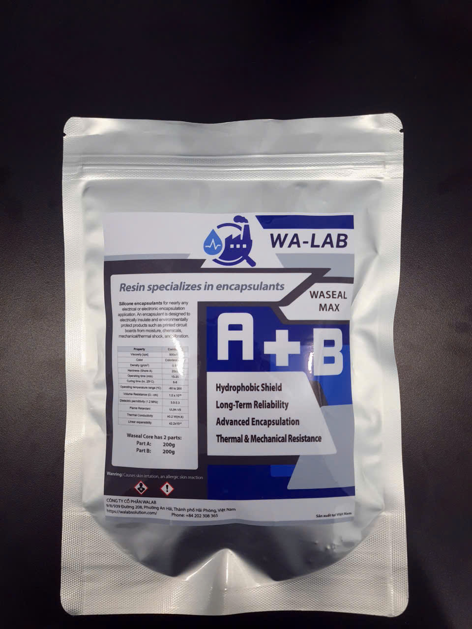 WASEAL MAX - KEO SILICON CHỐNG THẤM